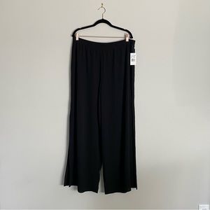 Ronni Nicole 14/16 W - Gauzy Black NWT Palazzo Pants